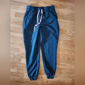 Figs Caribbean blue zamora joggers medium